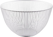 Fruitschaletto Ronde per verdure e frutta - Servizio da frutta - Decorativo - Adatto per la cucina - Bianco.
