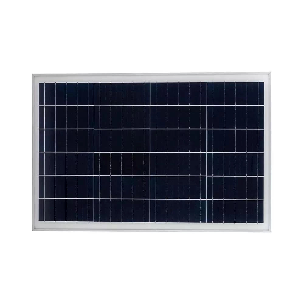 Lampione LED solare ibrido 50W 4000lm 4000K IP65 V-TAC