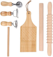 Impastatrice per pasta - Kit di utensili per la preparazione della pasta - Strumento per fare la pasta - Mallo per impastare - 7 Accessori - Adatto per cucina domestica