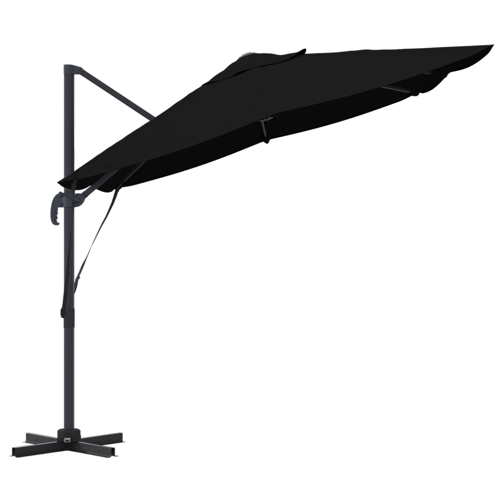 Ombrellone Cantilever Nero