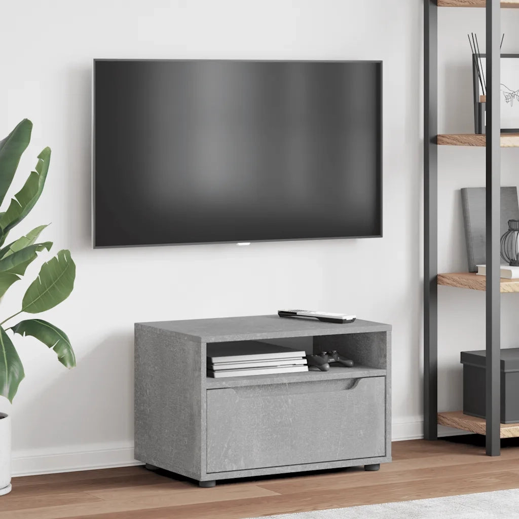 Mobile TV VISNES Grigio Cemento 60x40x38 cm Legno Multistrato 4108290
