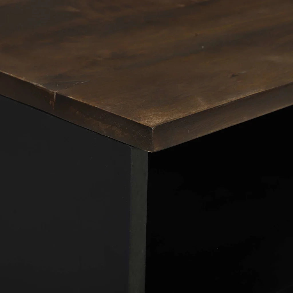 Armadio da Notte con cassetto 2 pcs Noce 40 x 33 x 46 cm 4018015