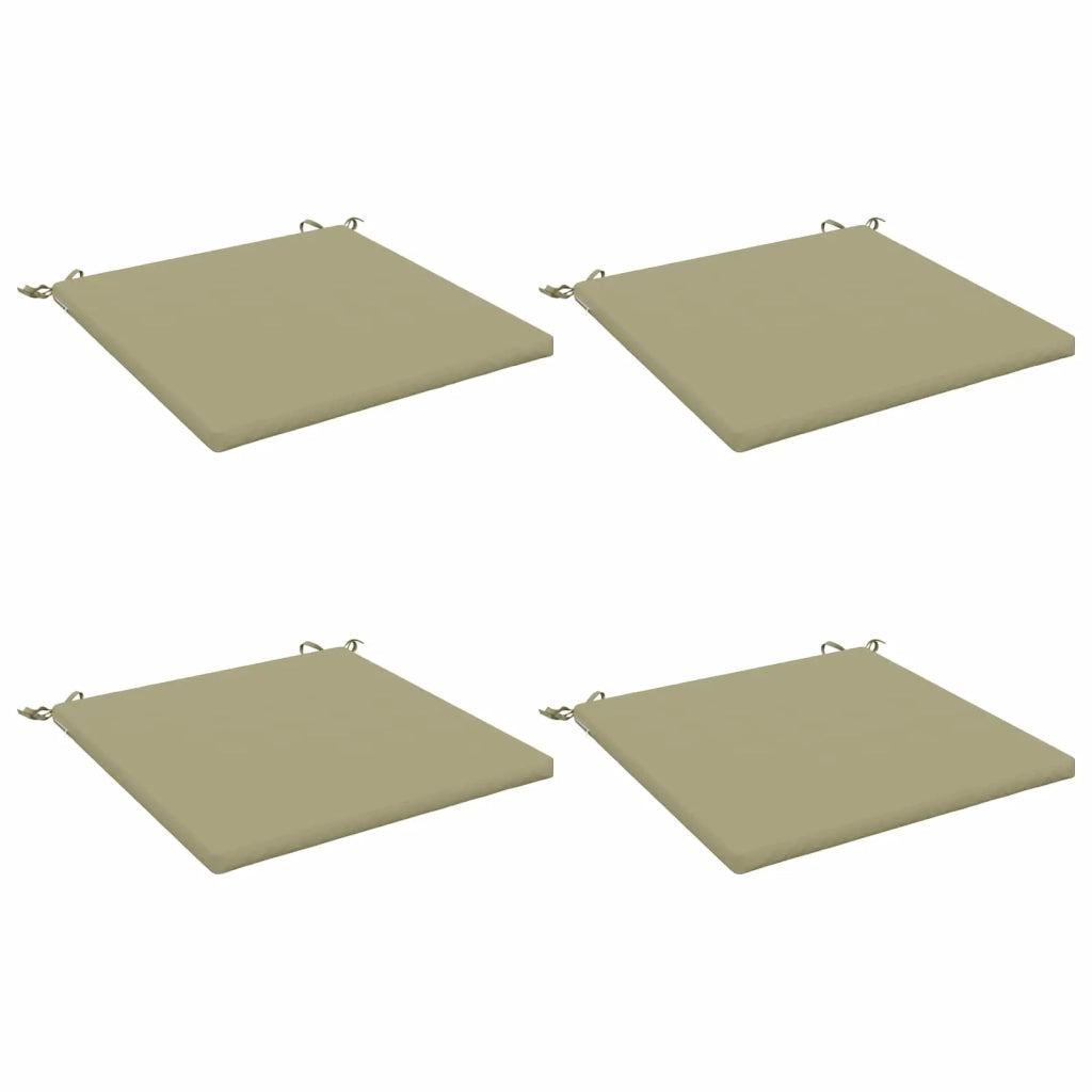 Cuscini per Sedia in 4 Pezzi SOEST 4 pz 100% Poliestere 944762