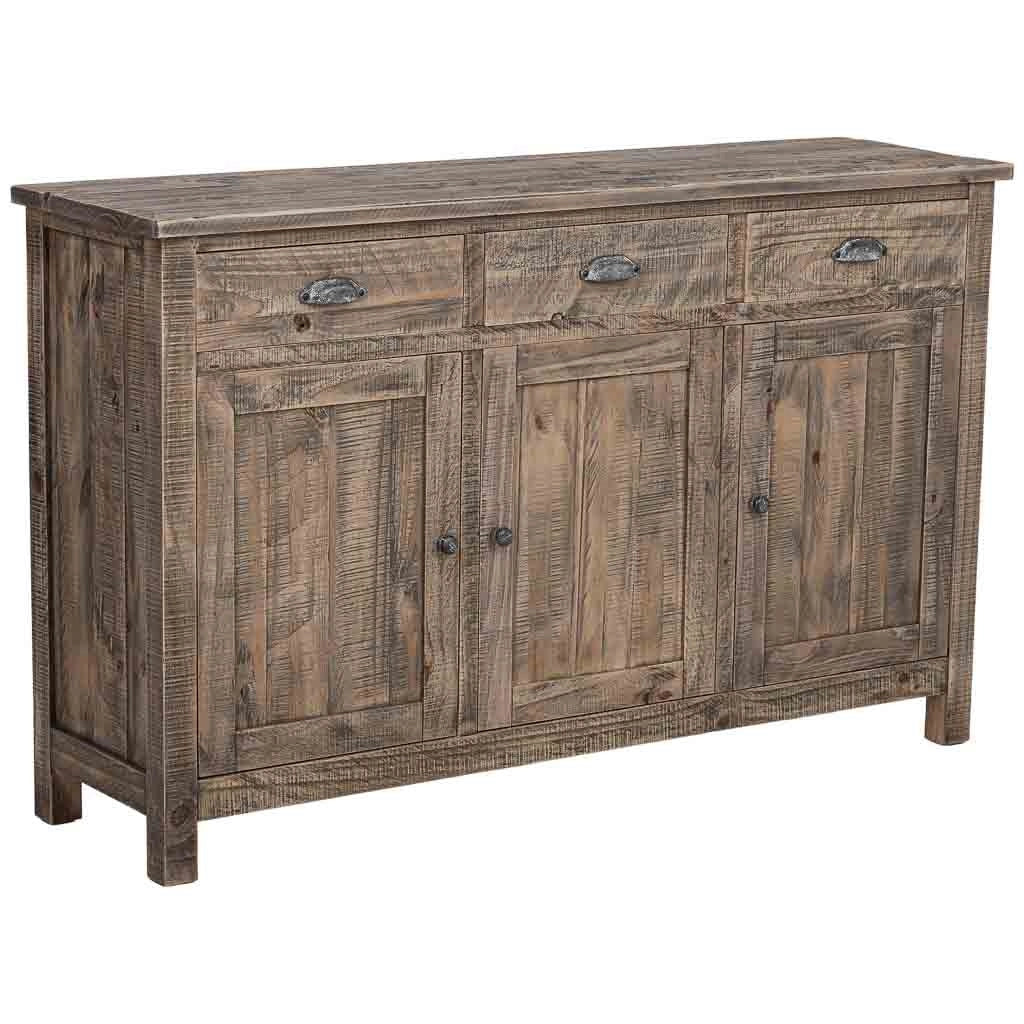 Credenza in legno marrone 140x40x86,5h cm