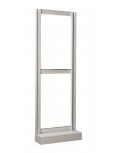 Telaio espositore da terra per cassettiere CRYSTAL BOX - H 175 cm