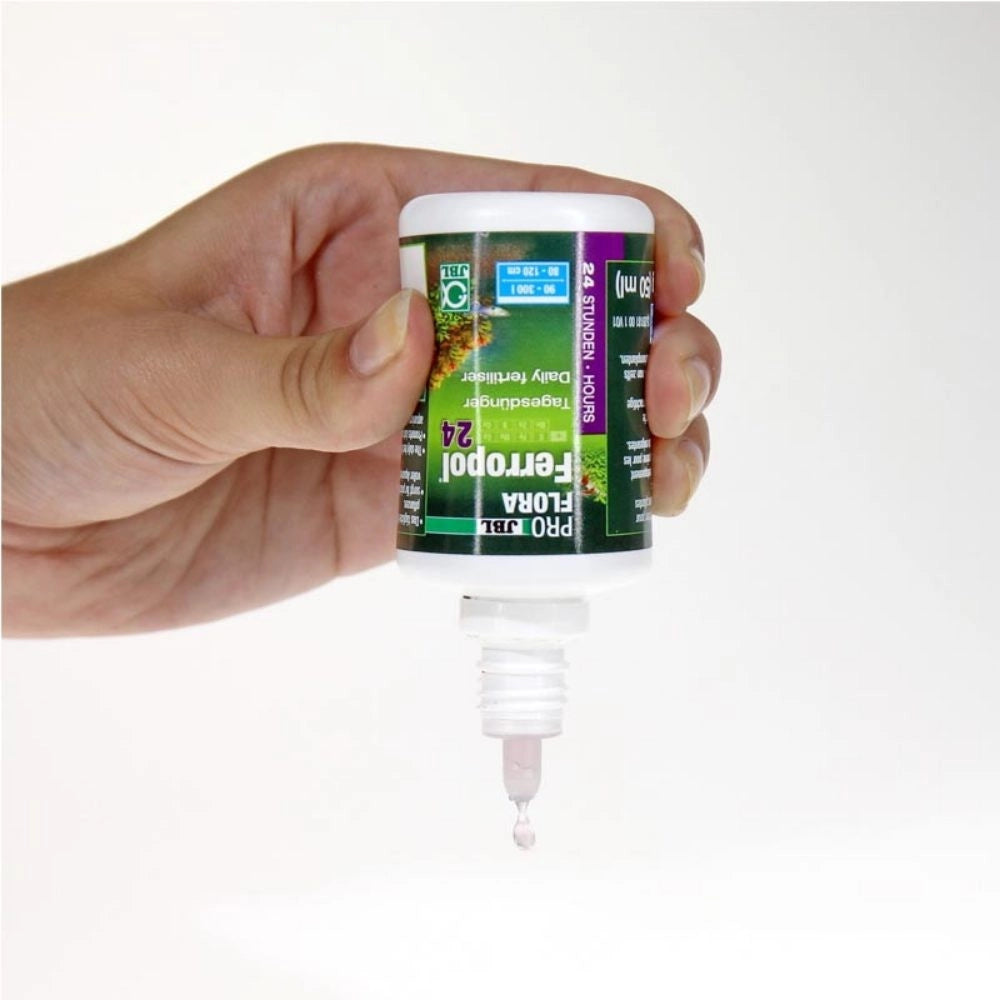 JBL ProFlora Ferropol 24 - Fertilizzante Liquido Giornaliero Fogliare completo con microelementi Formato: 50 ml