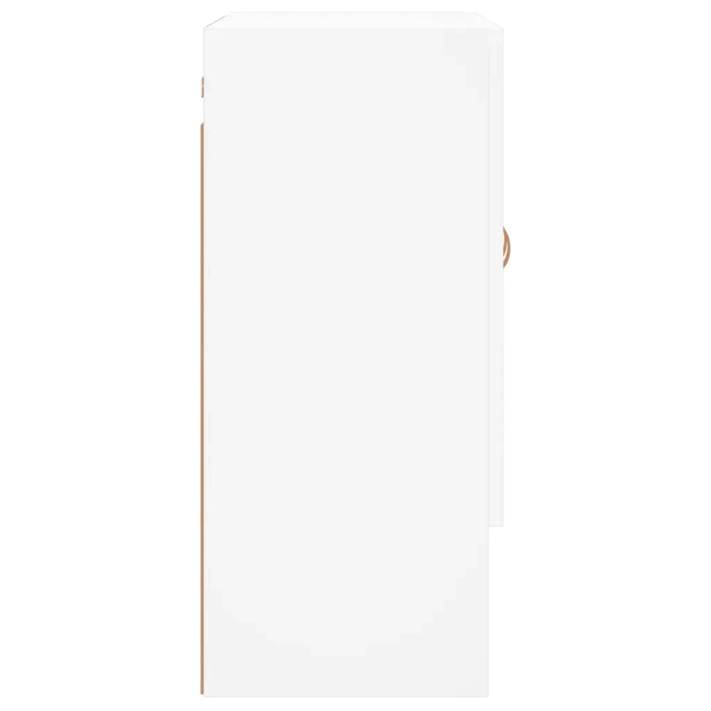 Armadietto a Muro Bianco 60x31x70 cm in Legno Multistrato 829884