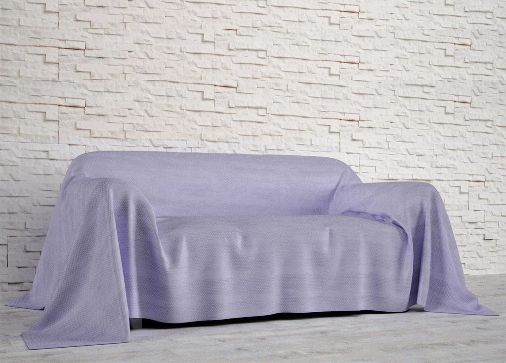 Telo Arredo In Cotone Fantasia Bon Bon - Singolo - Grigio