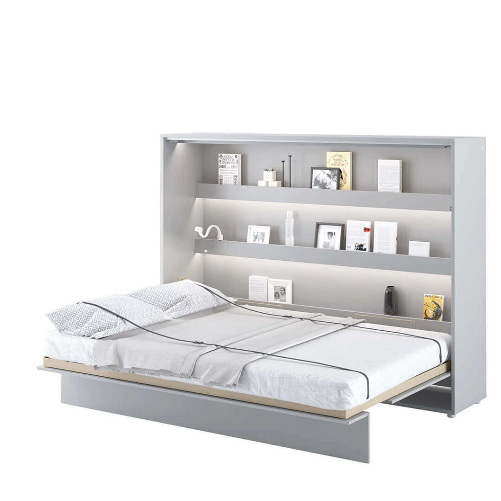 Lenart Bed concept letto a scomparsa 211x168x157cm Grigio