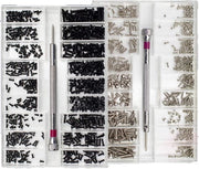 Assortimento di viti autoalimentanti universale, 500 viti