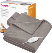 Elettrico deken di comfort con 6 impostazioni di temperatura – Coprimaterasso elettrico lavabile 180 x 130 cm