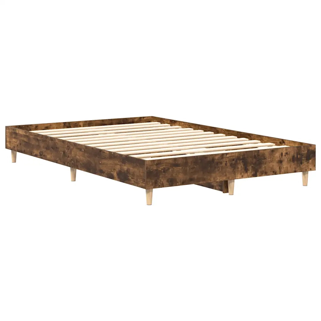 Giroletto senza Materasso Rovere Fumo 120x200 cm in Truciolato