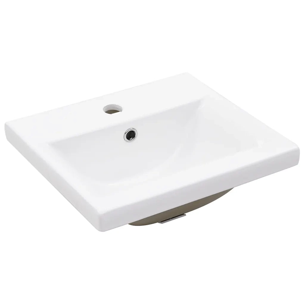 Mobile Bagno con Lavabo Integrato Bianco in Legno Multistrato cod mxl 67941