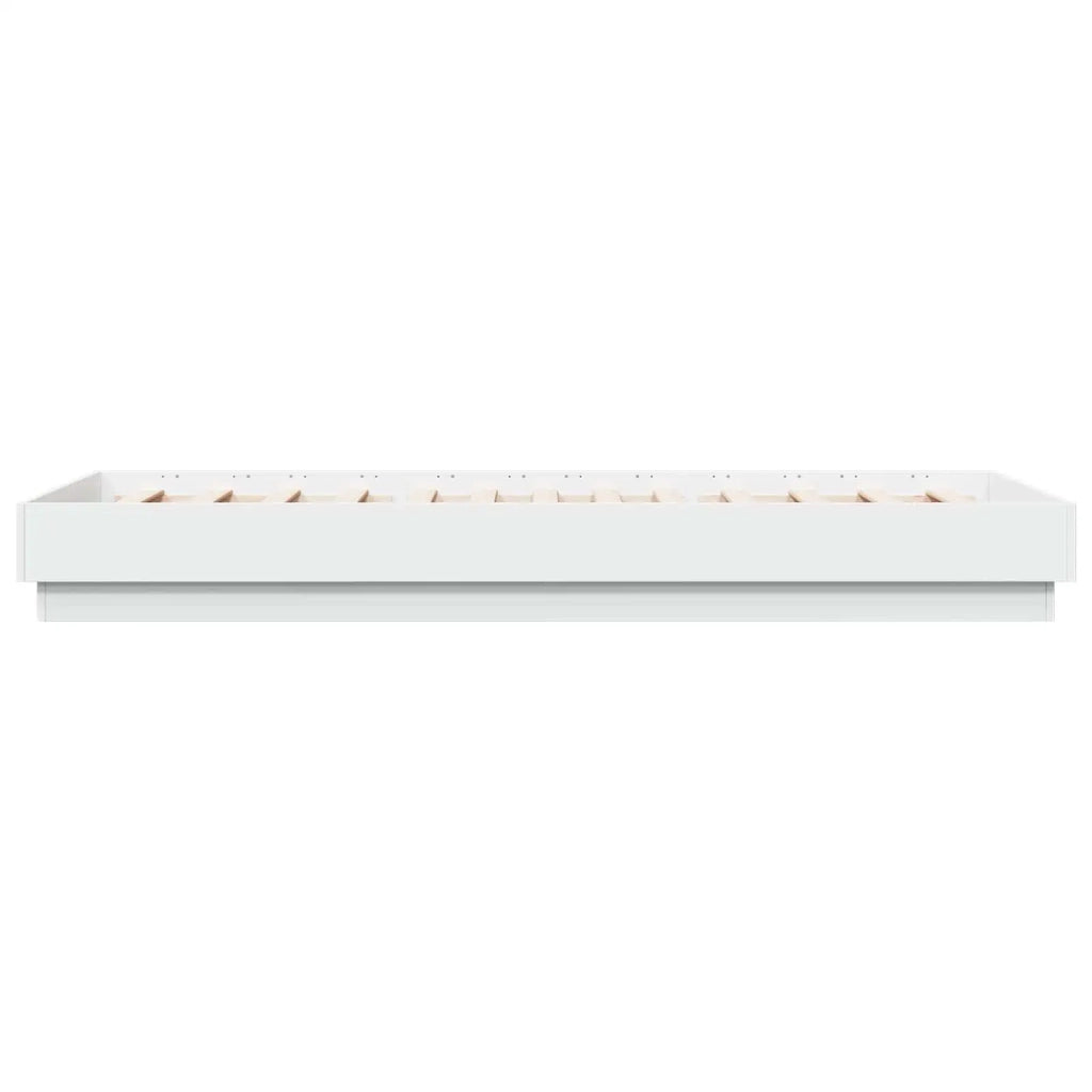Letto con LED Bianco 80 x 200 cm Legno ingegnerizzato