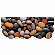 Tappeto Cucina Gomma Pvc Stampa Digitale HD Pietre Colorate Moderno Sagomato Antimacchia 50x120 cm