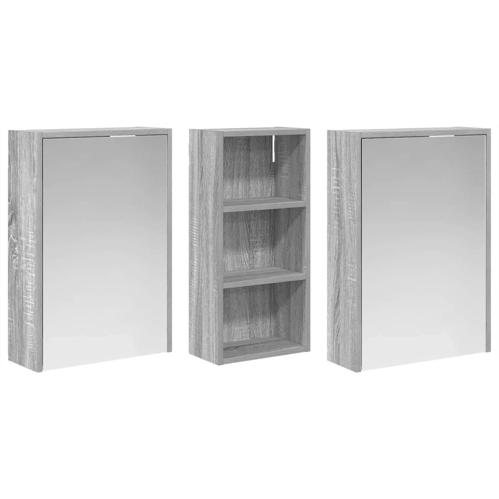Set di Armadi da Bagno 3 pcs 116 x 16 x 62,5 cm 3403813