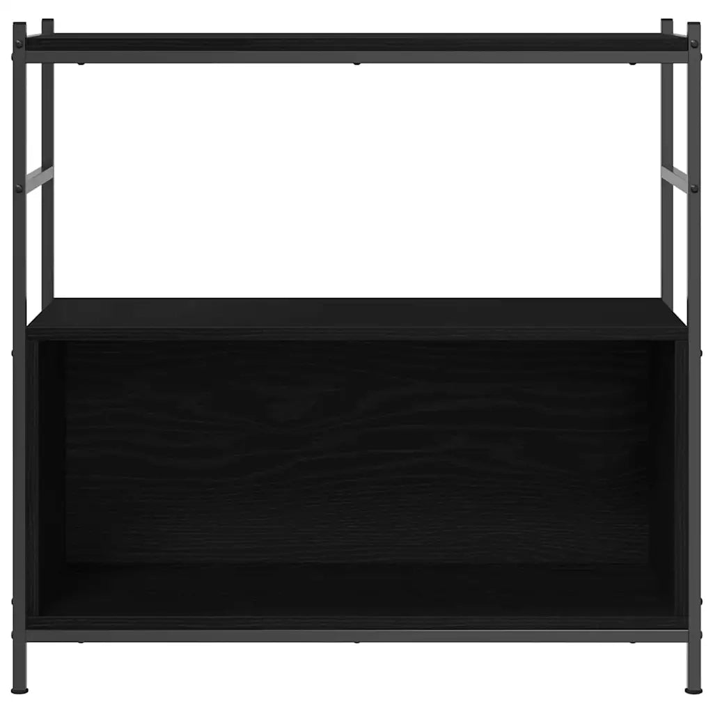 Libreria Rovere nero 80 x 30 x 78.5 cm Legno multistrato 862933