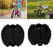 Bicicletta per bambini con 2 pezzi - Pedali - Tre ruote in plastica - Accessori pedali per bambini - Adatto allo sport per bambini - Rosa