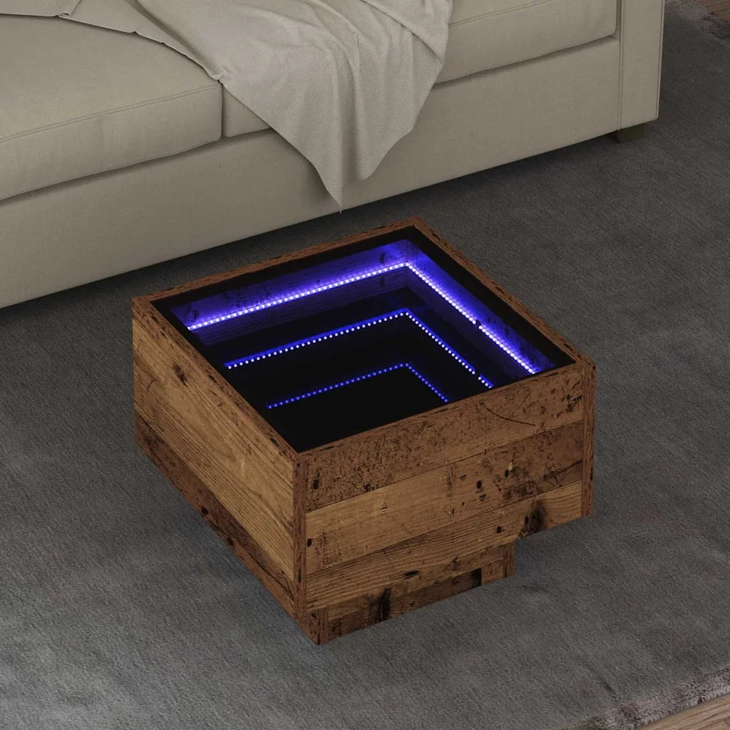 Tavolino da salotto Legno vecchio 40 x 40 x 30 cm 879656