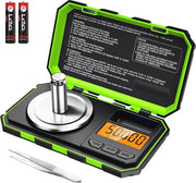 Sala Metrica Digitale per Misurazioni di Peso Precise - 50g/0,001g Mini Bilancia con Display LCD e Peso di Calibrazione