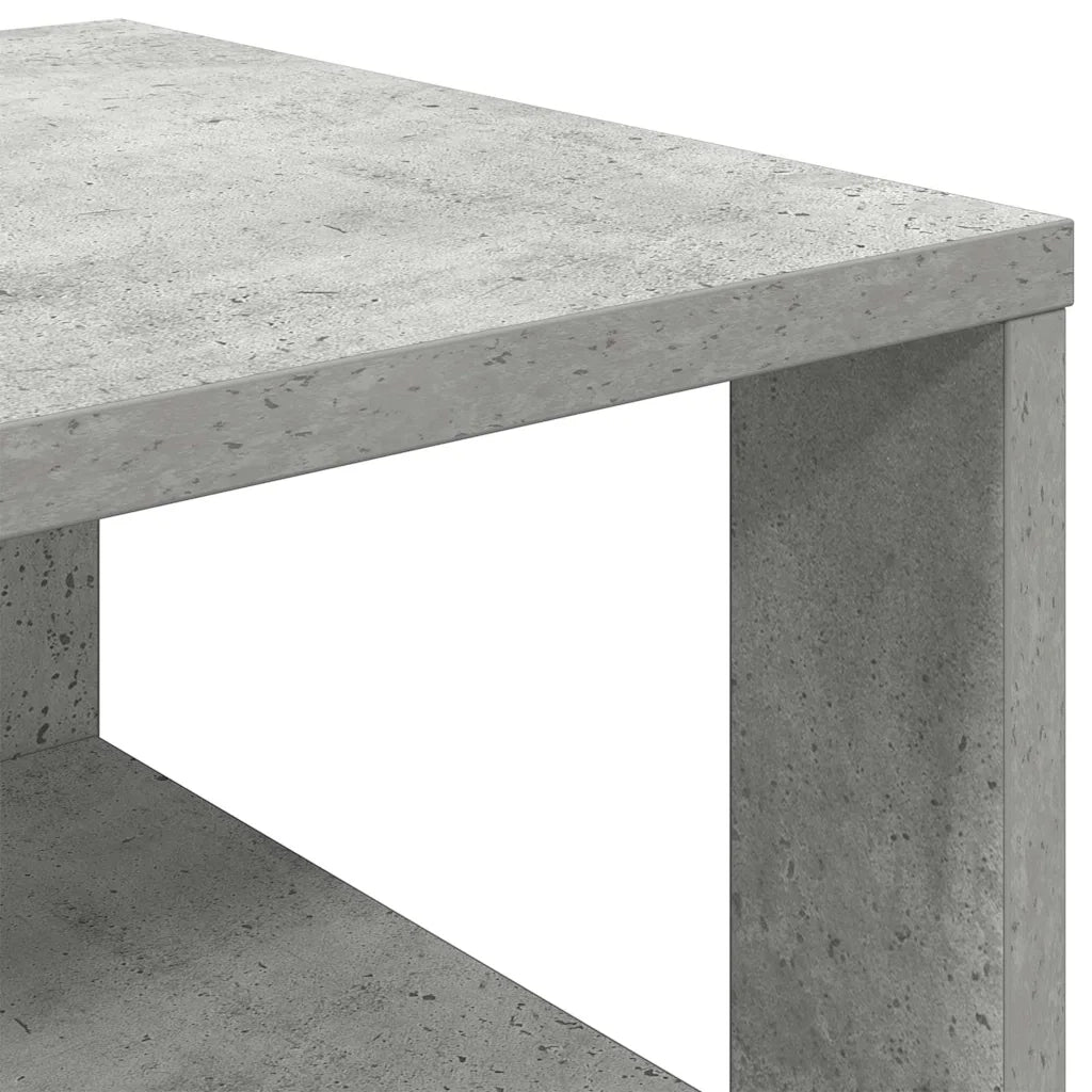 Scarpiera-Scaffale per scarpe Grigio Cemento 61x32x105 cm in Truciolato