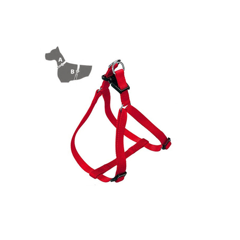 ZOOV PETTORINA REG.NYLON ROSSO MM.25XCM.55/81- 1,0 pz