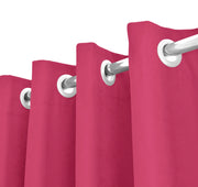 Tenda Semioscurante 140 x 290 Cm Moderne Con Occhielli  Fucsia - 1 Tenda