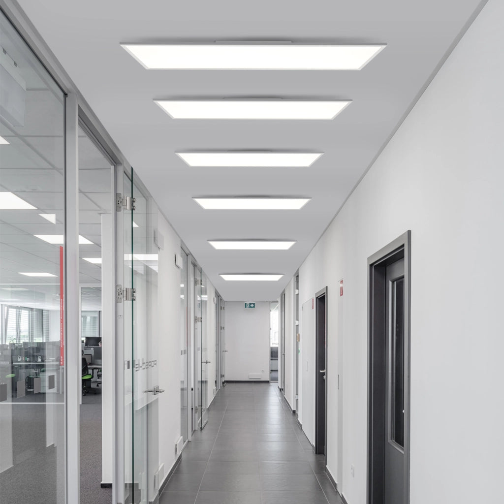 ZMH Lampada da soffitto plafoniera LED pannello bianco dimmerabile telecomando per soggiorno ufficio