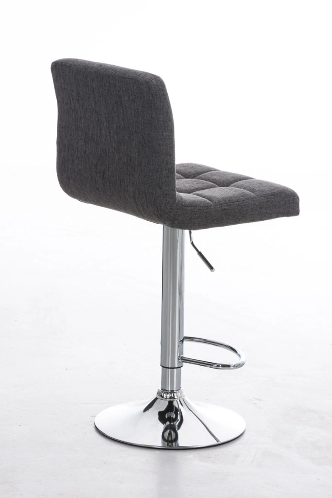 Sgabello Peru Stoffa grigio chiaro