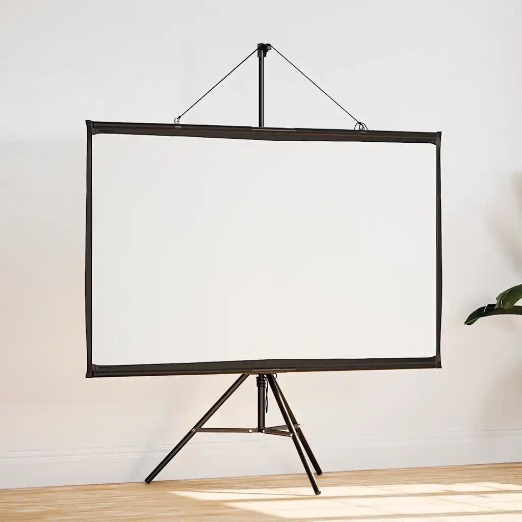 vidaXL Schermo di Proiezione con Treppiede 72 Pollici 16:9