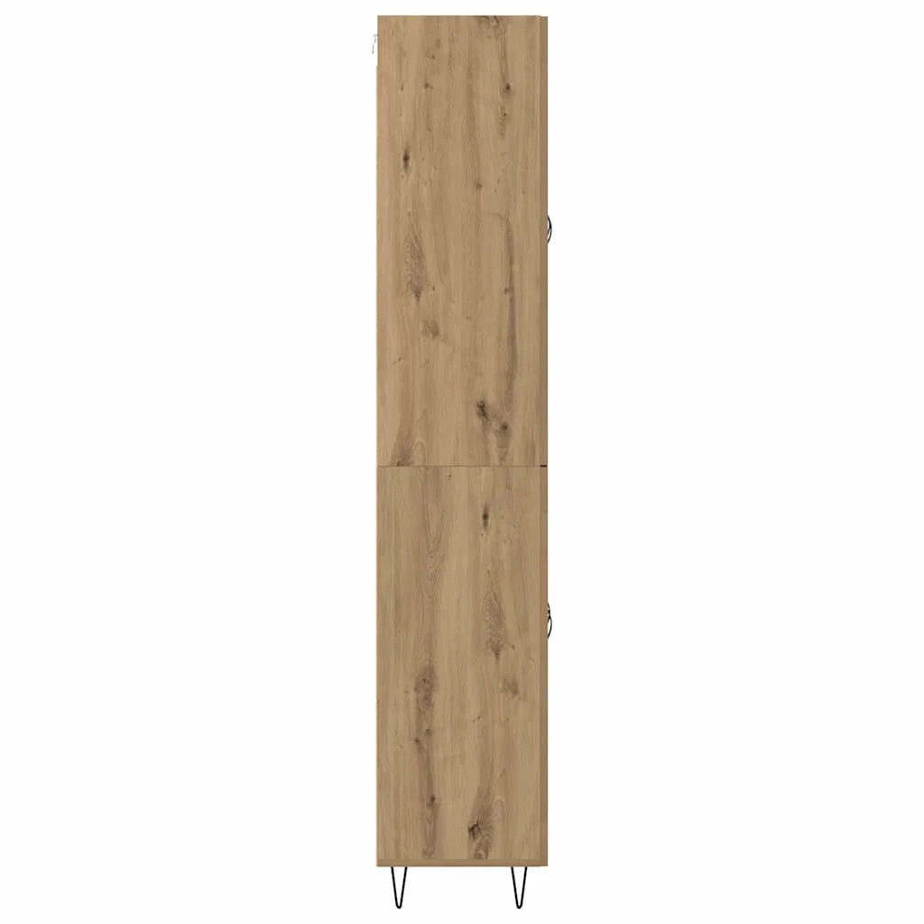 Credenza Rovere artigianale 69,5 x 34 x 90 cm Legno multistrato 3402708