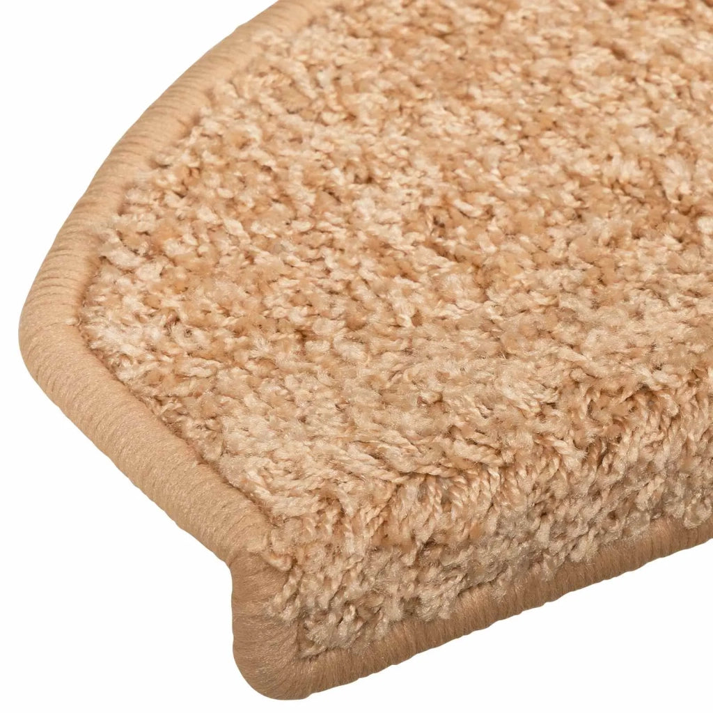 Tappetini per scale autoadesivi 15 pz | Gradini per Scale Oro 80 x 24,5 x 3,5 cm