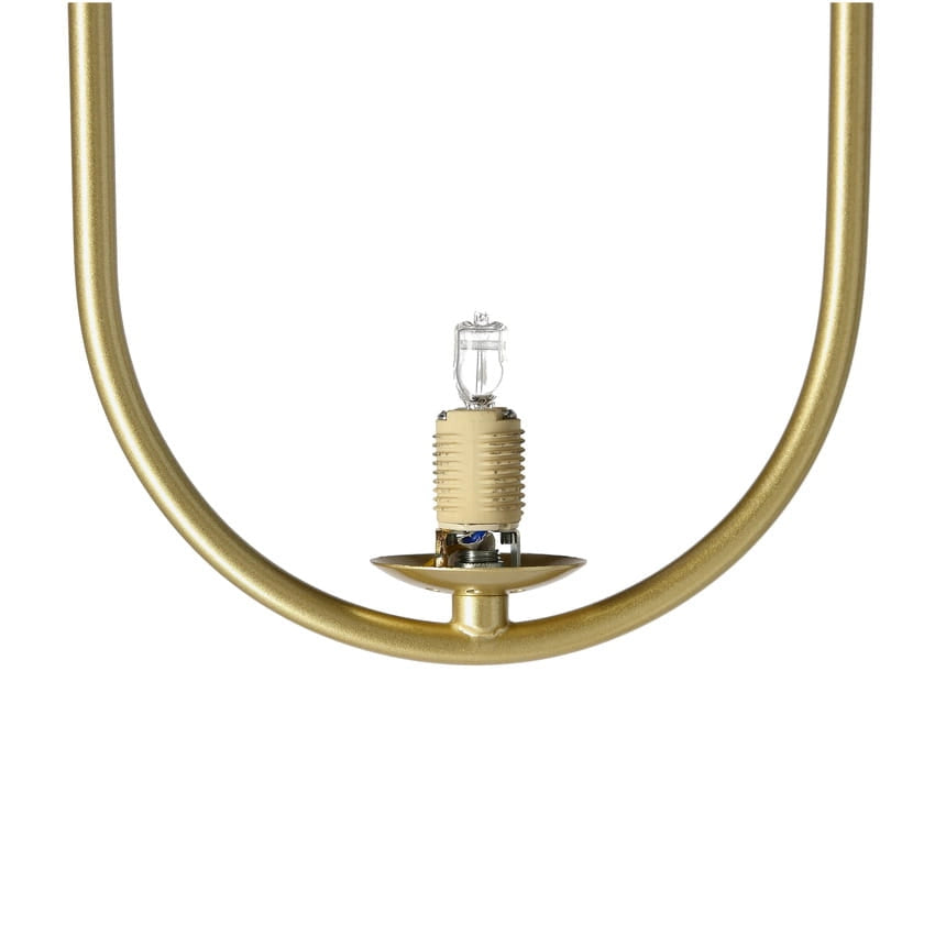 Lampada a sospensione Cordel 1 Candellux ottone G9