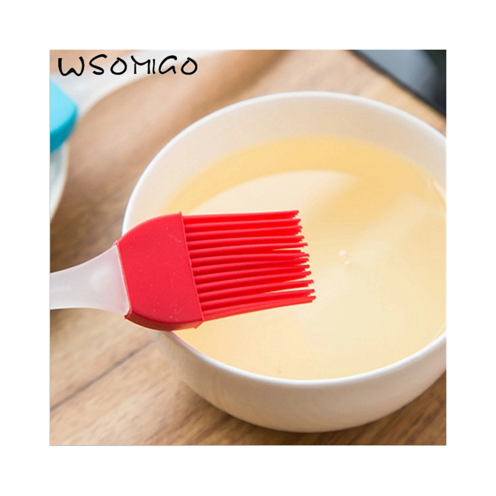 Trade Shop - Pennello Da Cucina In Setole Di Silicone Per Pasticceria Dolci Torta Cake -