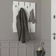 Joachim, Mobile da Ingresso Appendiabiti, 65x4x80h cm Bianco