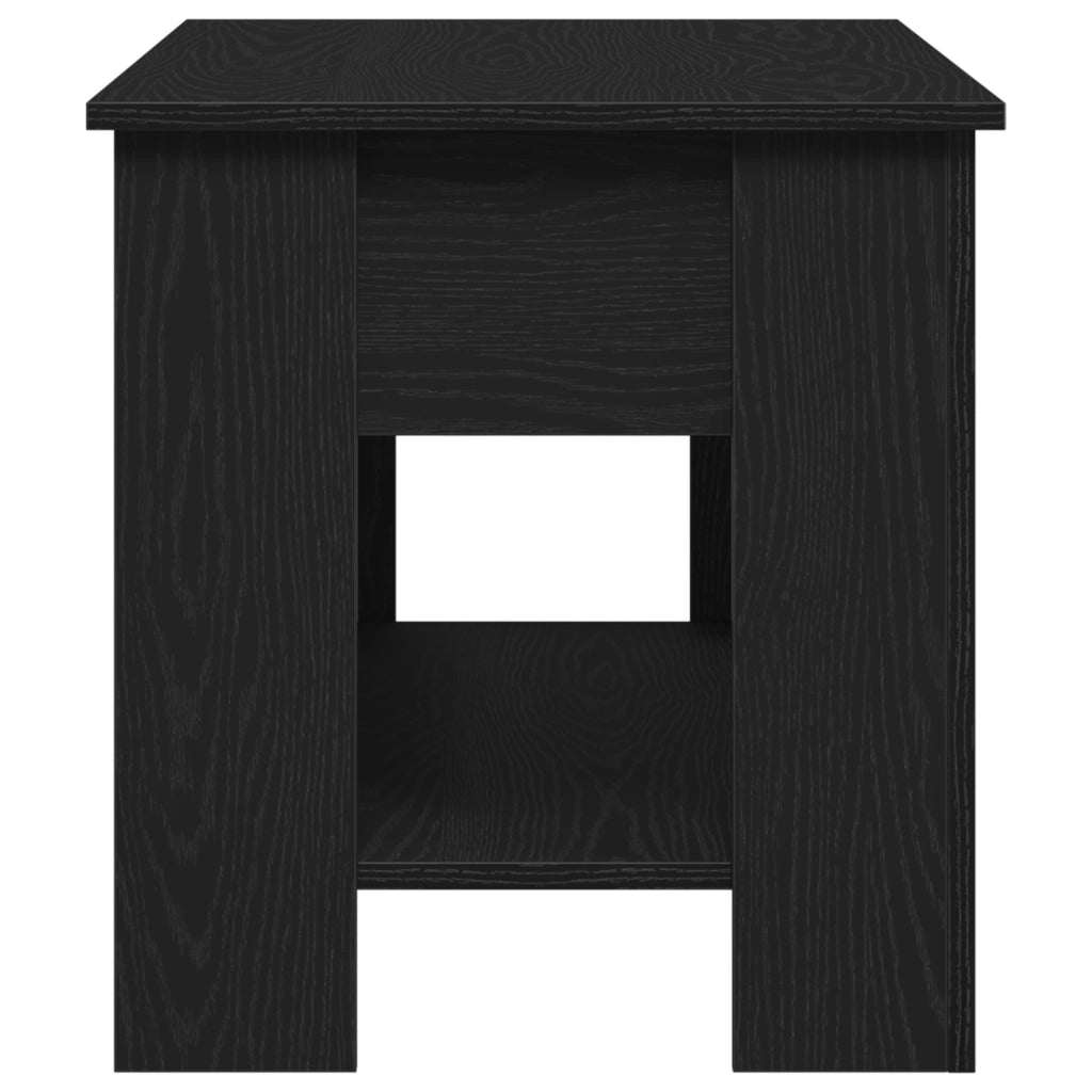 Tavolino da caffÃ¨ in rovere nero - 101x49x52 cm fatto di legno ingegnerizzato