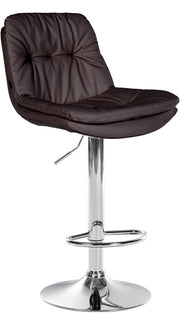 Barhocker Laurel Kunstleder chrom