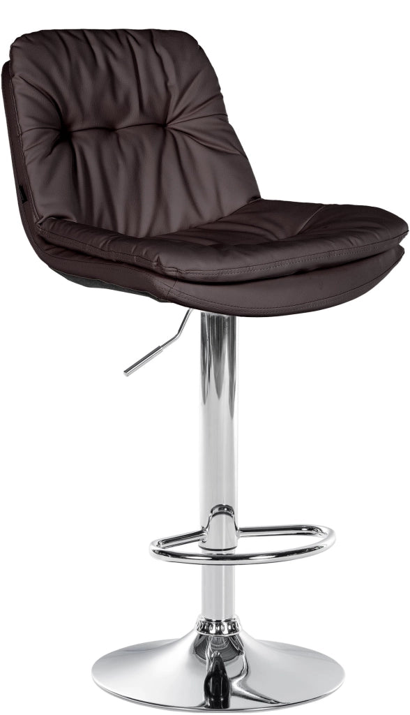 Barhocker Laurel Kunstleder chrom