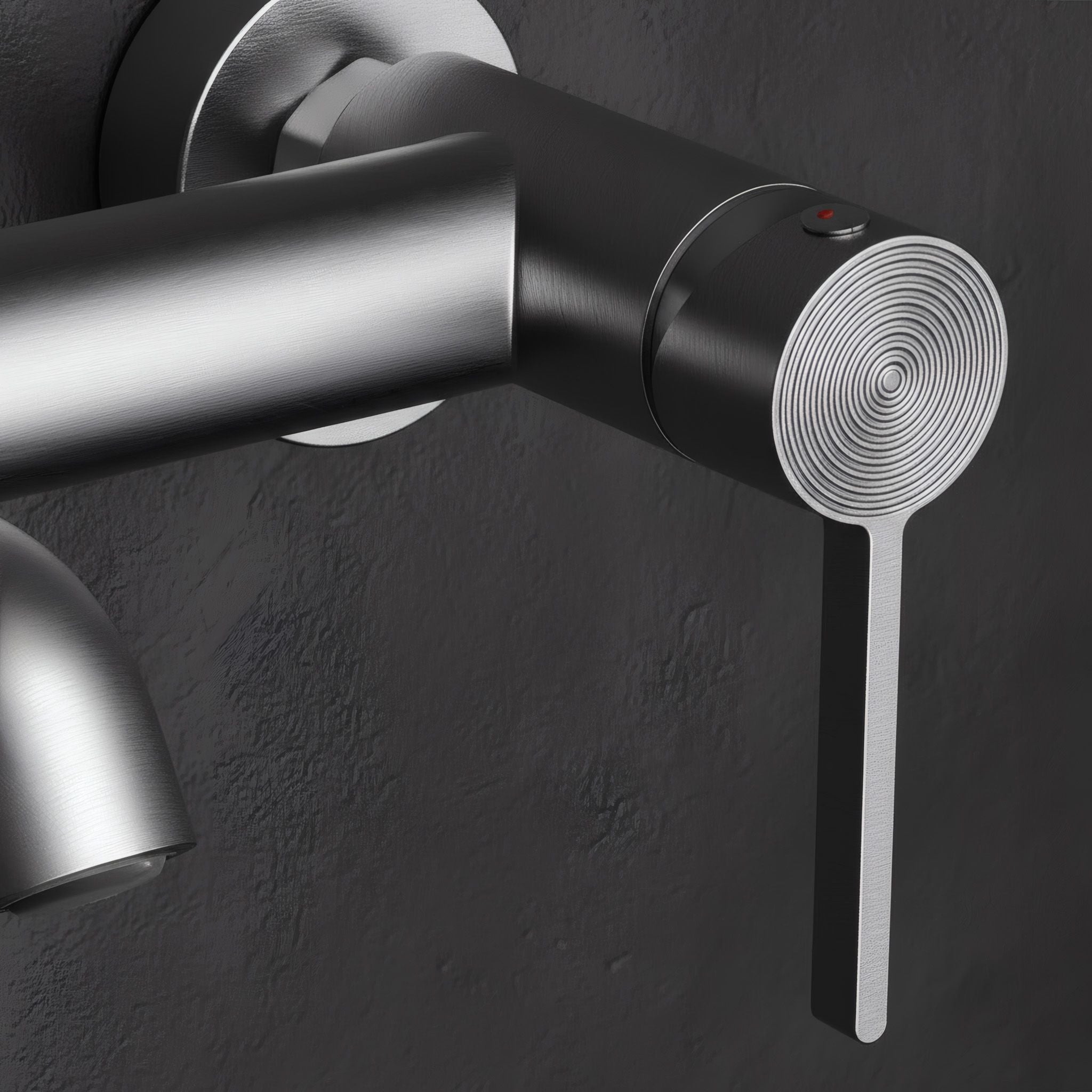 Rubinetto Da Vasca Rea Foster Nickel Brush