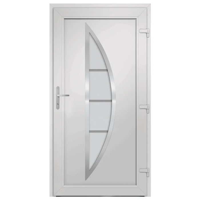 Porta Ingresso Antracite 108x208 cm in PVC 3187884
