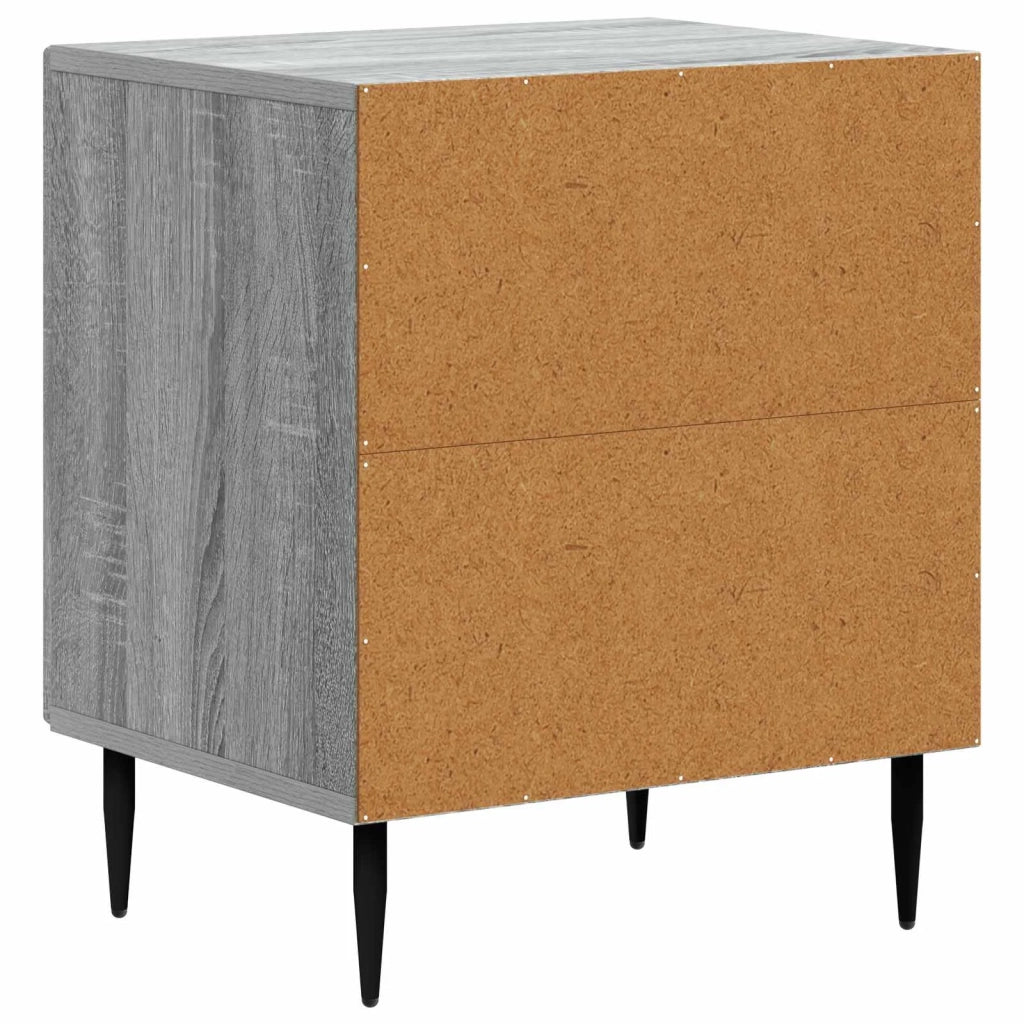 Armadio da Notte Grigio Sonoma 43 x 34,5 x 50 cm 894807