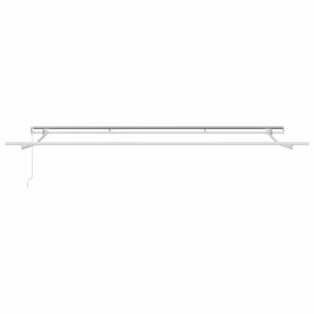 Tenda da Sole Bianco 450 x 300 x 165 cm Poliestere e Metallo 3330983