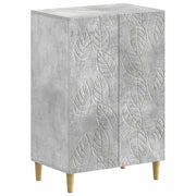 Mobile per scarpe DELFT 59,5 x 39,5 x 90 cm Grigio Cemento 897088