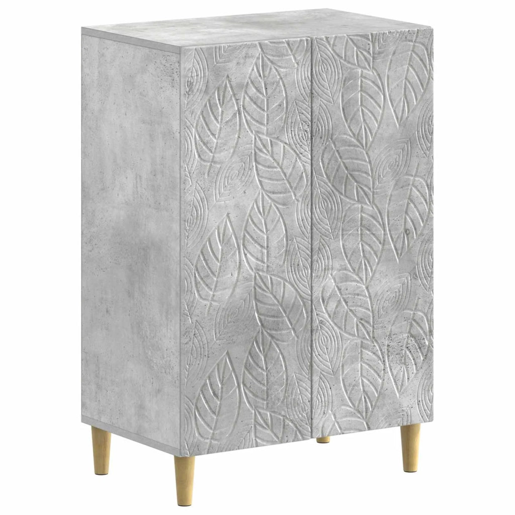 Mobile per scarpe DELFT 59,5 x 39,5 x 90 cm Grigio Cemento 897088