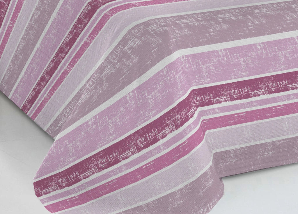 Copriletto Piquet Primavera Estate 100% Cotone Sofia Disegno Rodrigo - Singolo - Rosa