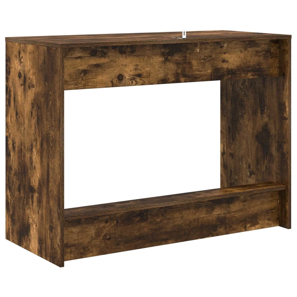 Scrivania Letto Rovere Fumo Legno ingegnerizzato