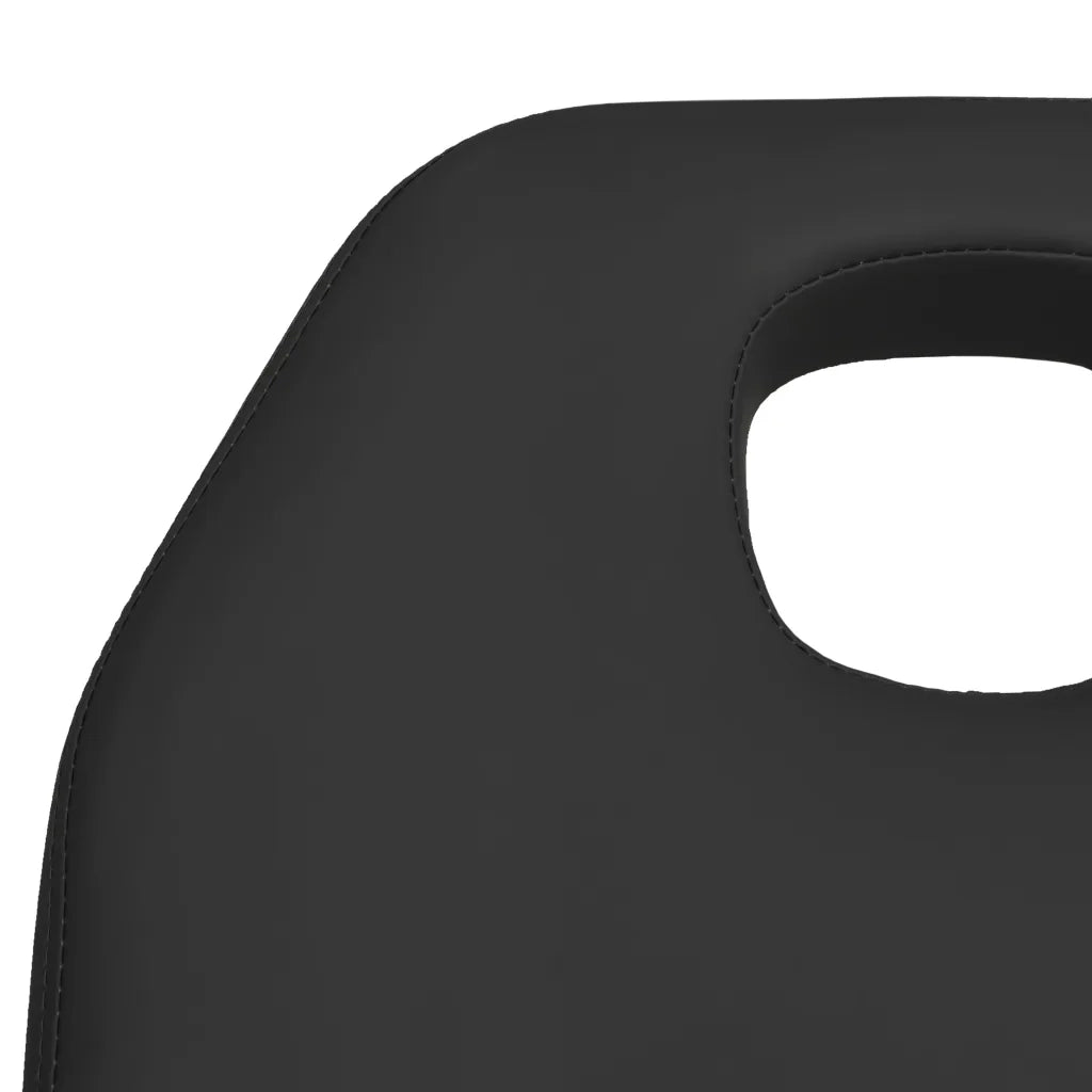 Lettino da Massaggio Nero 180x62x(86,5-118) cm 110262