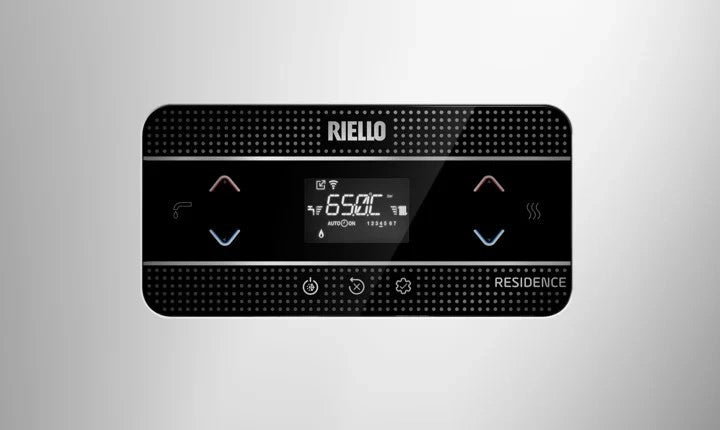 Caldaia a Condensazione Riello Residence Hm 30 IS Metano/Gpl Solo Riscaldamento con Kit Scarico Fumi