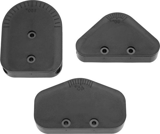 Attrezzi per piegatura tubi in acciaio - 3 pezzi - 45 90 180 gradi - Buis automatico a raffreddamento ad acqua - Accessori DIY.