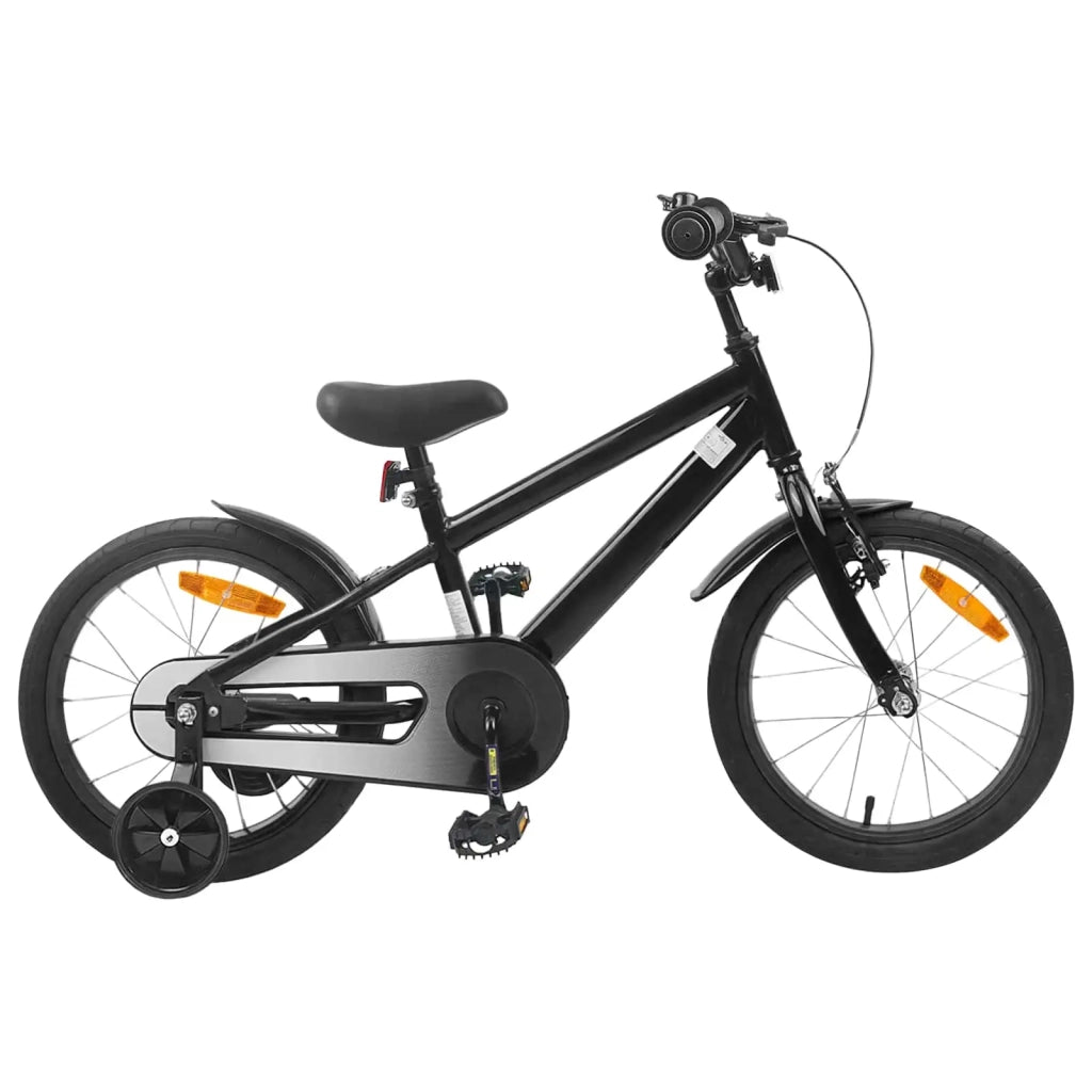 Bicicletta per Bambini | Bici per bambini 16 Pollici per bambini di 4-6 anni Nero